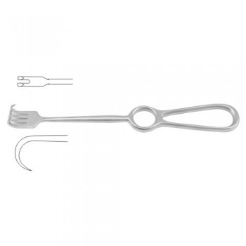 Kocher Retractor 2 Sharp Prongs Stainless Steel, 22 cm - 8 3/4"